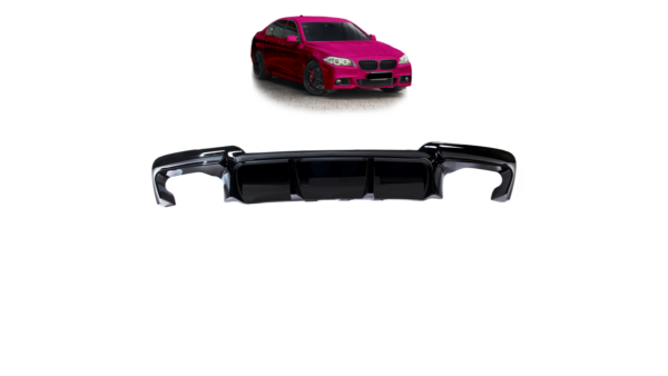 pol_pl_Dyfuzor-BMW-5-F10-F11-Tyl-Gloss-Black-265439_6.png Diffuser BMW 5 F10 F11 Rear Gloss Black