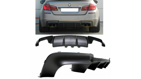 pol_pl_Dyfuzor-BMW-5-F10-F11-Tyl-Matt-Black-265435_5.png Diffuser BMW 5 F10 F11 Rear Matt Black