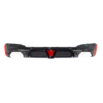 Diffuser BMW 5 G30 F90 G31 Gloss Black with LED Stop Light
