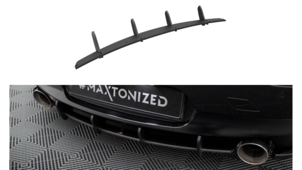 Diffuser BMW Z4 E89 Facelift M-Pack Rear Street Pro Black-Red