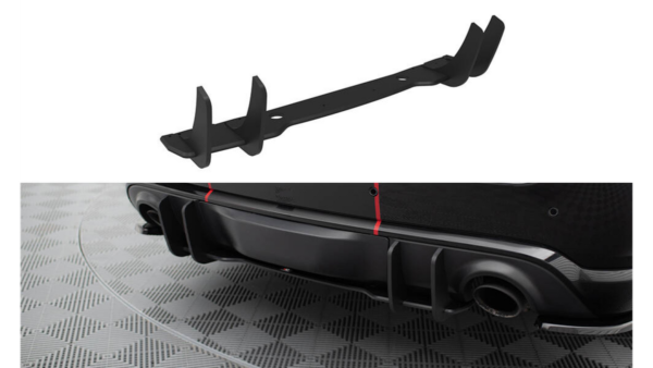 Diffuser Dodge Durango III SRT Rear Street Pro Black