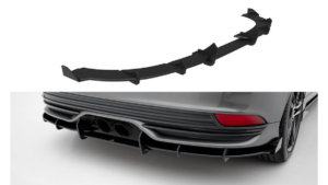 Diffuser Ford Focus ST Mk3 Facelift Rear Street Pro Gloss Flaps Black-Red