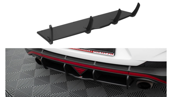 Diffuser Hyundai I30 N Fastback Mk3 Rear Street Pro Black