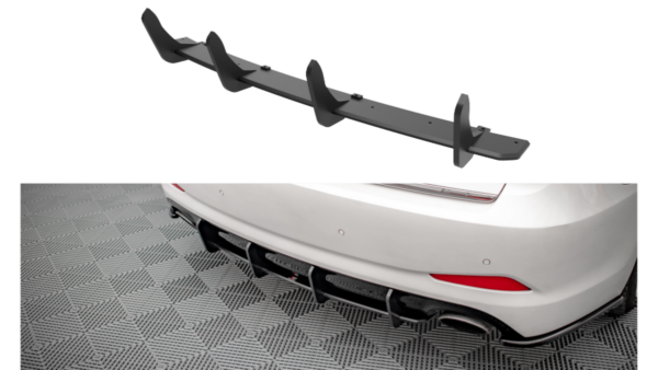 Diffuser Hyundai I40 I Rear Street Pro Black-Red