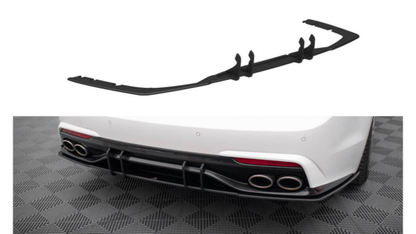 Diffuser Kia Stinger I GT GT-Line Rear Street Pro Black