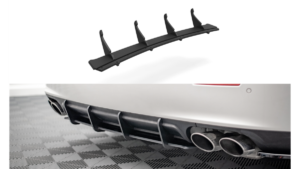 Diffuser Maserati Ghibli III Rear Street Pro Red