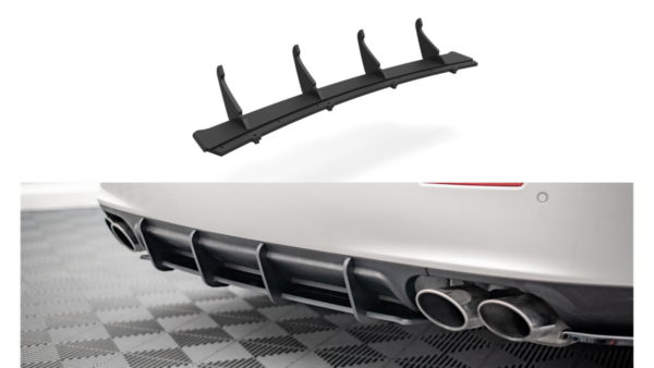 Diffuser Maserati Ghibli III Rear Street Pro Red