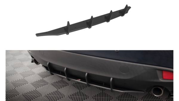 Diffuser Mazda 3 III Rear Street Pro Red