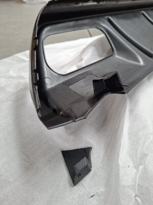 Diffuser Mercedes-Benz A W176 Rear Gloss Black
