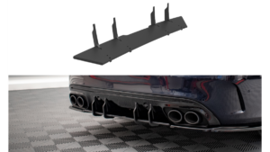 Diffuser Mercedes-Benz C W205 C43 Facelift Rear Street Pro Red
