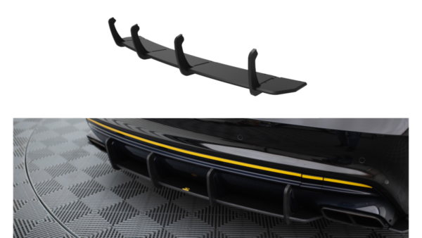 Diffuser Mercedes-Benz CLA 45 C117 Facelift Rear Street Pro Black