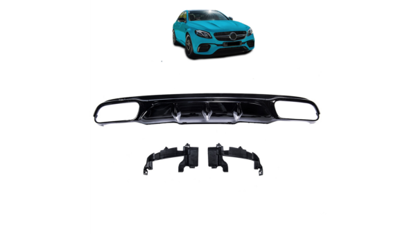 Diffuser Mercedes-Benz E W213 S213 Rear Black
