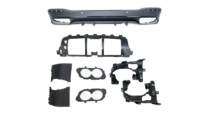 Diffuser Mercedes-Benz GLE V167 Rear Black