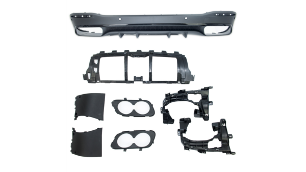 Diffuser Mercedes-Benz GLE V167 Rear Black