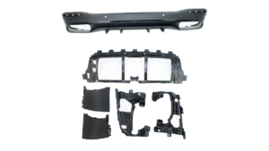 Diffuser Mercedes-Benz GLE V167 Rear Black