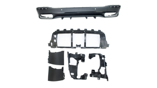 Diffuser Mercedes-Benz GLE V167 Rear Black