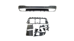 Diffuser Mercedes-Benz GLE V167 Rear Silver