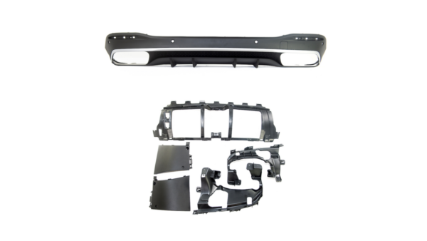 Diffuser Mercedes-Benz GLE V167 Rear Silver
