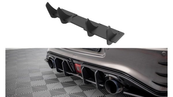 Diffuser Nissan 370Z Nismo Facelift Rear Street Pro Red