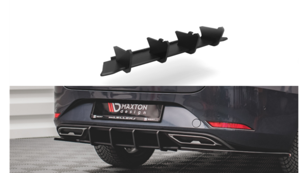 Diffuser Seat Leon FR ST IV Rear Racing Durability Black-Red