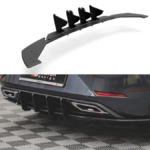 Diffuser Seat Leon FR IV Rear Street Pro Black-Red