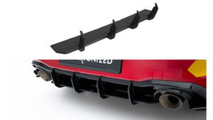 Diffuser Volkswagen Golf GTI Clubsport Mk8 Facelift Rear Street Pro v.2 Red