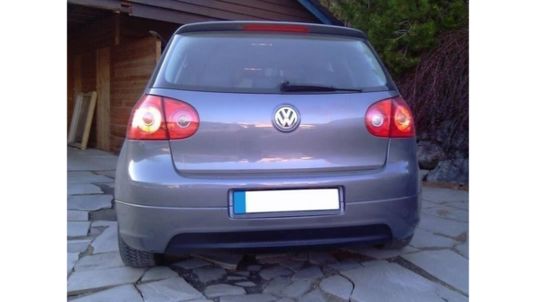 Diffuser Volkswagen Golf V GTI Rear 30th Edition without exhaust hole, standard exhaust