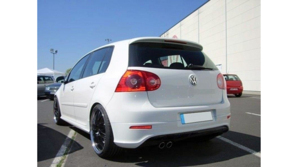 Diffuser Volkswagen Golf V R32 Rear with 1 exhaust hole, for GTI exhaust