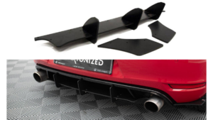 Diffuser Volkswagen Golf VI GTI 35th Rear + Rear Side Splitters
