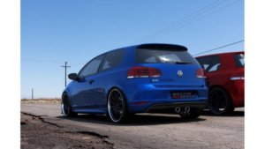 Diffuser Volkswagen Golf VI GTI Rear Golf 5 R32 Look Gloss Black