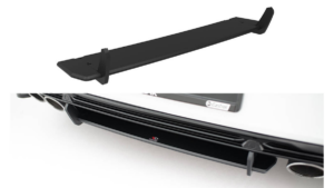 Diffuser Volkswagen T-Roc R Mk1 Rear Street Pro Black