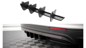 Diffuser Volkswagen Tiguan II Rear Street Pro Red