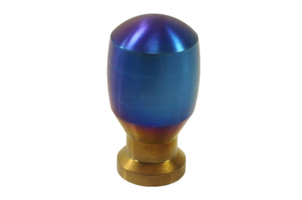 Aluminium Gear Stick Type A Titanium Blue