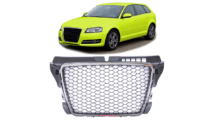 Grill Audi A3 8P Facelift Chrome & Black