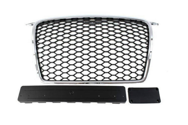 pol_pl_Grill-Audi-A3-8P-RS-Style-Chrome-Black-22101_1.jpg Grill Audi A3 8P RS-Style Chrome-Black