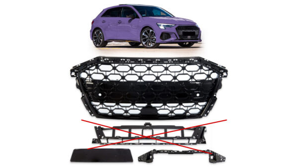 Iluvõre Audi A3 8Y läikiv must