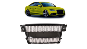 Grill Audi A4 B8 Gloss Black