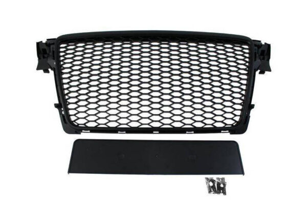 pol_pl_Grill-Audi-A4-B8-RS-Style-Black-PDC-22142_2.jpg Grill Audi A4 B8 RS-Style Black PDC