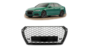 Grill Audi A4 B9 Gloss Black