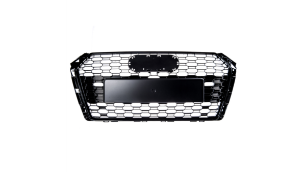 Grill Audi A4 B9 Gloss Black PDC