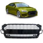 Grill Audi A5 F5 Facelift Gloss Black