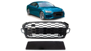 Grill Audi A5 F5 Facelift Gloss Black