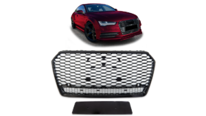 Grill Audi A7 C7 Facelift Gloss Black