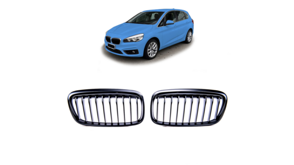 pol_pl_Grill-BMW-2-F45-pojedyncze-zeberka-Matt-Black-266416_5.png Iluvõre BMW 2 F45 Single Line matt must