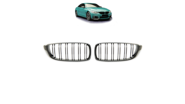 Grill BMW 4 F32 F82 F33 F83 F36 Dual Line Carbon Look