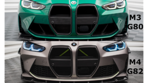 Grill BMW 4 G82 3 G80 M-Pack Radar ACC Carbon
