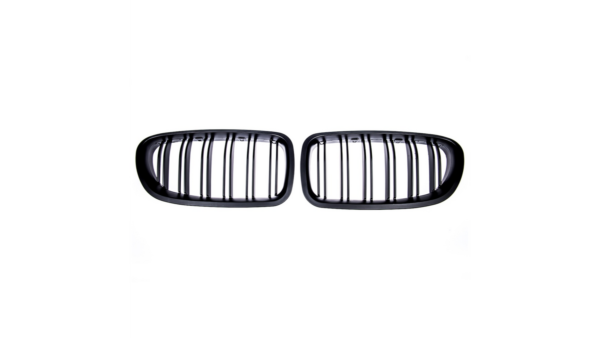 Grill BMW 5 F10 F11 Dual Line Matt Black