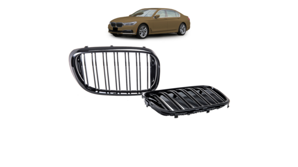 Grill BMW 7 G11 G12 Dual Line Gloss Black
