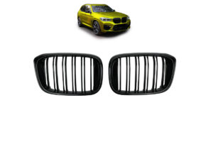 Grill BMW X3 G01 F97 X4 G02 F98 Dual Line Gloss Black