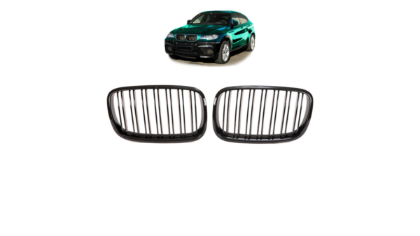 pol_pl_Grill-BMW-X6-E71-E72-X5-E70-podwojne-zeberka-Gloss-Black-264913_5.png Grill BMW X6 E71 E72 X5 E70 Dual Line Gloss Black